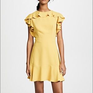 Amanda Uprichard Emery Dress Marigold NWT
